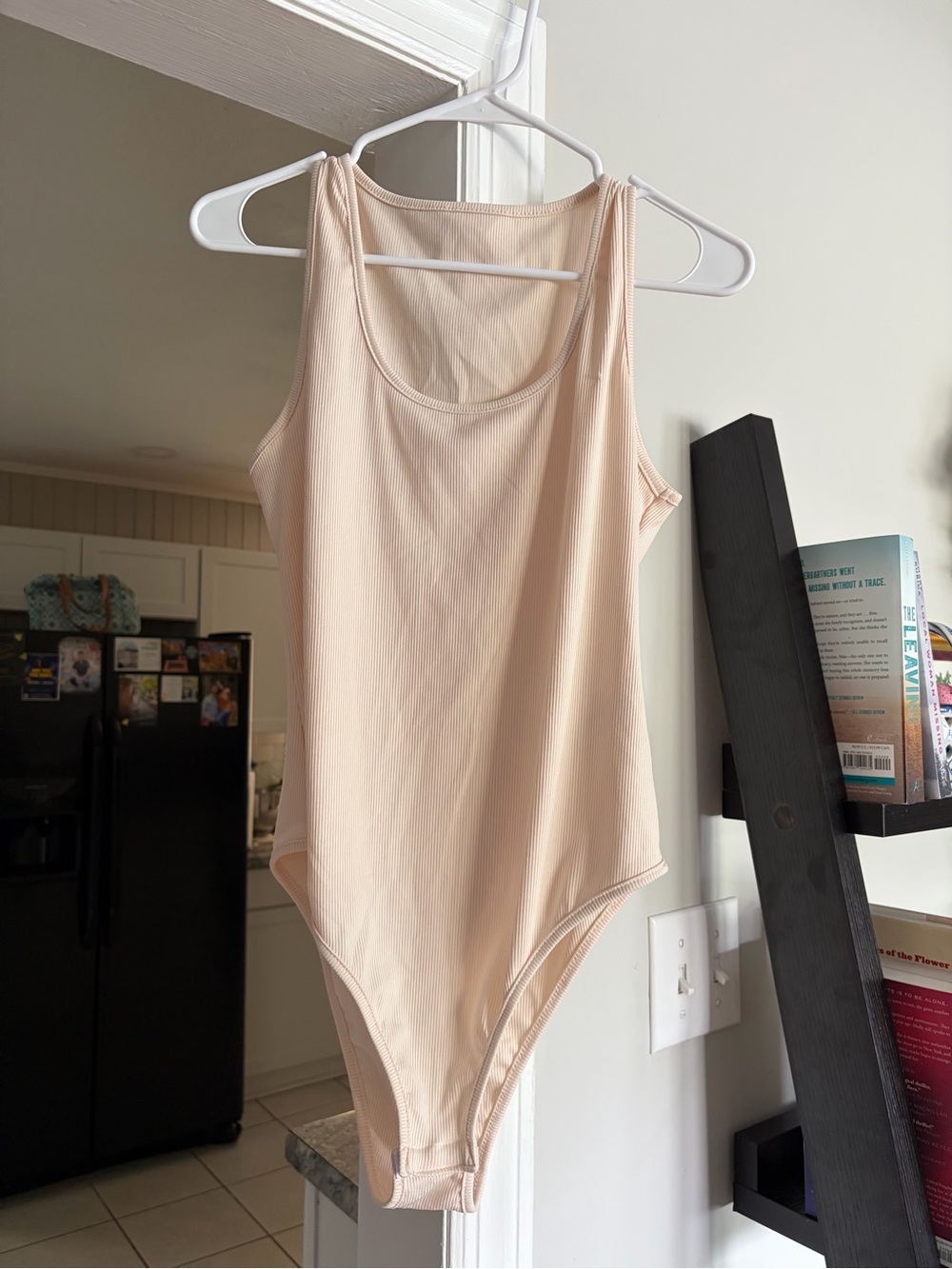 SHEIN Ribbed Butter Yellow Tank Bodysuit XL